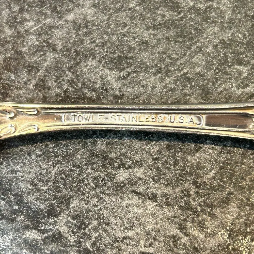 6- Towle Stainless Steel‎ MERRIMACK 6” Teaspoons USA